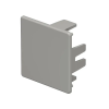 OBO 6158773 WDK HE40040GR Véglezáróelem 40x40mm kőszürke PVC