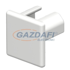 OBO 6162495 WDK HE15015CW Véglezáróelem 15x15mm krémfehér PVC villanyszerelés