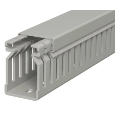 OBO 6178010 LK4 40025 Vezetékrendező Csatorna 40x25x2000mm kőszürke PVC villanyszerelés