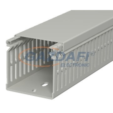 OBO 6178207 LK4 N 60060 Vezetékrendező Csatorna 60x60x2000mm kőszürke PVC villanyszerelés