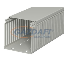 OBO 6178341 LKV 100100 Vezetékrendező Csatorna 100x100x2000mm kőszürke PVC villanyszerelés