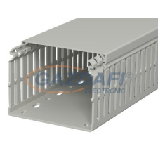 OBO 6178428 LKV N 75100 Vezetékrendező Csatorna 75x100x2000mm kőszürke PVC villanyszerelés