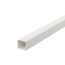 OBO 6191037 WDK20020RW Fali És Mennyezeti Csatorna fenékperforálással 20x20x2000mm hófehér PVC villanyszerelés