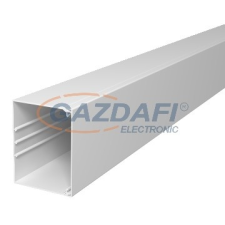 OBO 6191347 WDK100130RW Fali És Mennyezeti Csatorna fenékperforálással 100x130x2000mm hófehér PVC villanyszerelés