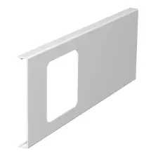 OBO 6194036 D2-1 110RW Felső Rész egyférőhelyes szerelvényhez 110x300mm hófehér PVC villanyszerelés
