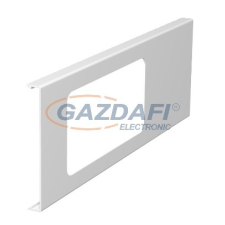 OBO 6194109 D2-2 110RW Felső Rész kétférőhelyes szerelvényhez 110x300mm hófehér PVC villanyszerelés