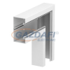 OBO 6274522 GK-F70130LGR Lapos Sarokelem 70x130mm világosszürke PVC