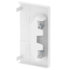 OBO 6274570 GK-E70130RW Véglezáró Elem 70x130mm hófehér PVC