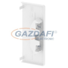 OBO 6274774 GK-E70170WA Véglezáró Elem 70x170mm fehéralumínium PVC
