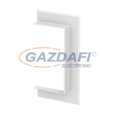 OBO 6274930 G-KWAO90170RW Fali Takarókeret nyitott kivitel 238x25x124mm hófehér Akrilnitril-butadién-sztirol villanyszerelés