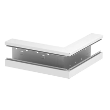 OBO 6277410 GS-AA70130RW Külső Könyök aszimmetrikus 70x130mm hófehér acél villanyszerelés