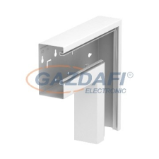 OBO 6277430 GS-AFF70130RW Lapos Sarokelem eső aszimmetrikus 70x130mm hófehér acél villanyszerelés