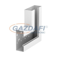 OBO 6277620 GS-SFS70170RW Lapos Sarokelem emelkedő aszimmetrikus 70x170mm hófehér acél villanyszerelés
