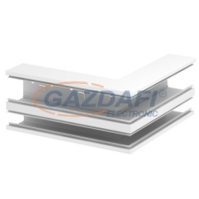 OBO 6278310 GS-DA90170RW Külső Könyök aszimmetrikus 90x170mm hófehér acél villanyszerelés