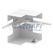 OBO 6278340 GS-DI90170RW Belső Könyök előszerelt aszimmetrikus 90x170mm hófehér acél villanyszerelés