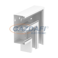 OBO 6278530 GS-DFF90210RW Lapos Sarokelem eső szimmetrikus 90x210mm hófehér acél villanyszerelés