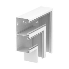 OBO 6278530 GS-DFF90210RW Lapos Sarokelem eső szimmetrikus 90x210mm hófehér acél villanyszerelés