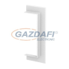 OBO 6278830 G-AWAO70210RW Fali Takarókeret nyitott kivitel 278x25x104mm hófehér alumínium