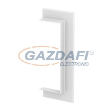 OBO 6278830 G-AWAO70210RW Fali Takarókeret nyitott kivitel 278x25x104mm hófehér alumínium villanyszerelés