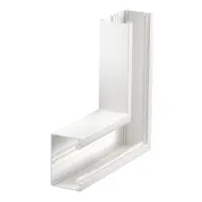 OBO 6279220 GA-SF70110RW Lapos Sarokelem szimmetrikus 70x110mm hófehér alumínium villanyszerelés