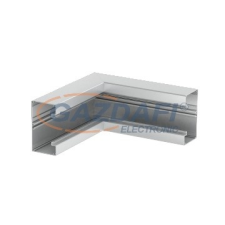OBO 6279340 GA-SI70130RW Lapos Sarokelem szimmetrikus 70x130mm hófehér alumínium villanyszerelés