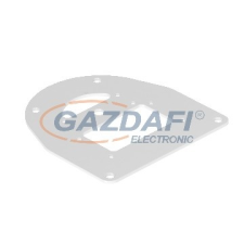 OBO 6290331 ISSBP110100WA Fenéklemez 170x160x3mm fehéralumínium acél villanyszerelés