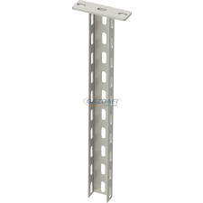 OBO 6342389 US 3 K 60VA4571 Függesztőprofil hegesztett fejlemezzel 50x30x600mm pácolt rozsdamentes acél villanyszerelés