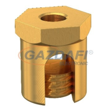 OBO 6404006 EKL 25 M6 Földelőcsavar M6 menettel 25mm2 sárgaréz villanyszerelés