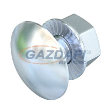 OBO 6406907 FRSB 6X30 F Félgömbfejű Csavar kombianyával M6x30mm tűzihorganyzott acél villanyszerelés