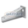 OBO 6443079 AW 55 61 VA4301 Fali És Oszlopkonzol ráhegesztett fejlemezzel 610 mm pácolt rozsdamentes acél