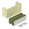 OBO 7215709 ZSE90-45-11 Húzásmentesítő függőleges kábelnyomvonalhoz 540x160x140mm