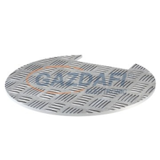 OBO 7407184 EP QR R7 Betétlap bordázott lemezként alumínium villanyszerelés