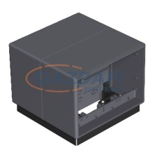 OBO 7408288 T4B 00C 7011 Telitank 118x118x97mm acélszürke poliamid villanyszerelés
