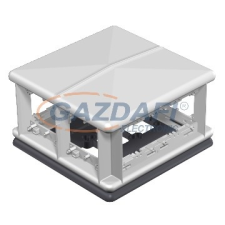 OBO 7408498 T8NL 00C 7035 Telitank 225x225x125mm világosszürke poliamid villanyszerelés