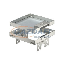OBO 7409228 RKSN2 UZD3 4VS20 Négyzetes Kazetta kábelkivezetéssel 200x200mm rozsdamentes acél villanyszerelés