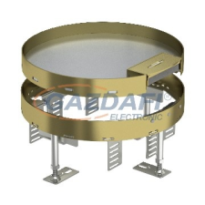 OBO 7409264 RKS2 R7 M25 Kerek Kazetta kábelkivezetéssel ø 275mm sárgaréz villanyszerelés