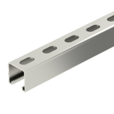 OBO Bettermann 1123033 - MS4141P0300A4 - Profilsín perforált, 22 mm résszélesség 300x41x41 barkácsolás, csiszolás, rögzítés