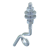 OBO Bettermann 3453820 - 948 TG6 - Mennyezethorog M6 menettel M6x70mm galvanikusan horganyzott, DIN EN 12329