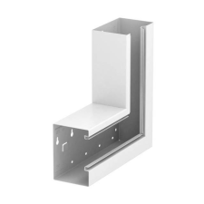 OBO Bettermann 6277520 GS-AFS90130RW Lapos sarokelem emelkedő aszimmetrikus 90x130mm hófehér villanyszerelés