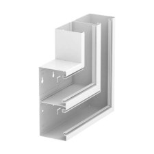 OBO Bettermann 6278520 GS-DFS90210RW Lapos sarokelem emelkedő szimmetrikus 90x210mm hófehér villanyszerelés
