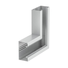 OBO Bettermann 6279323 GA-SF70130EL Lapos sarokelem szimmetrikus 70x130mm eloxált villanyszerelés