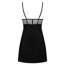Obsessive Sharlotte chemise & thong black S/M babydoll