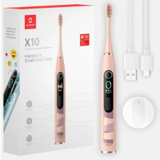 Oclean elektromos fogkefe X10 Rózsaszín elektromos fogkefe
