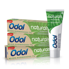 Odol Naturals Herbal Fresh fogkrém, 3x75 ml fogkrém