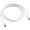 Oehlbach OB 33112 Koax antenna kábel 2m - Fehér (OB 33112)