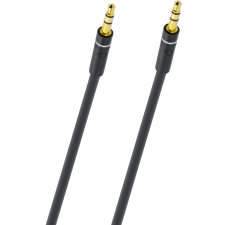 Oehlbach OB 33180 3.5mm Jack apa - 3.5mm Jack apa Kábel (0.25m) kábel és adapter