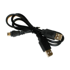 OEM 2db usb-a 2.0 - usb-b 2.0 mini 5pin m/m adatkábel 0.5m fekete went93587 kábel és adapter