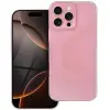 OEM 2mm vastag szilikon tok Apple iPhone 17 rózsaszín-csillámos