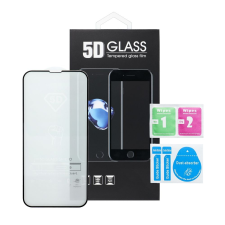 OEM 5D Full Glue edzett üveg fekete szegéllyel Samsung Galaxy S25 mobiltelefon kellék