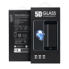 OEM 5D Full Glue edzett üveg iPhone 15 Pro (matt) fekete szegéllyel